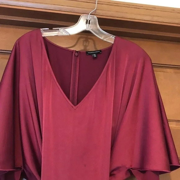 NWOT Universal Standard raspberry short sleeved dress - Picture 2 of 8